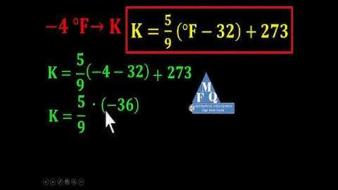 grados fahrenheit a kelvin, convertir grados fahrenheit negativo a kelvin #short