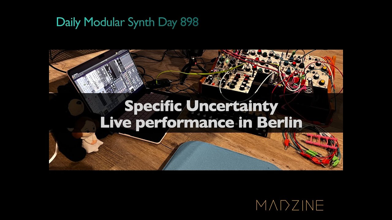 Specific uncertainty live performance in Berlin - Day 898 - YouTube
