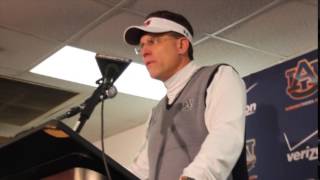 Auburn's Gus Malzahn discusses loss to Alabama in 2014 Iron Bowl News