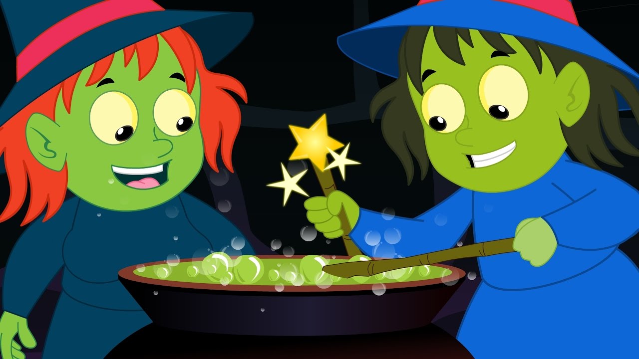 Witches Soup | Scary Rhymes | Kids Songs | Baby Videos