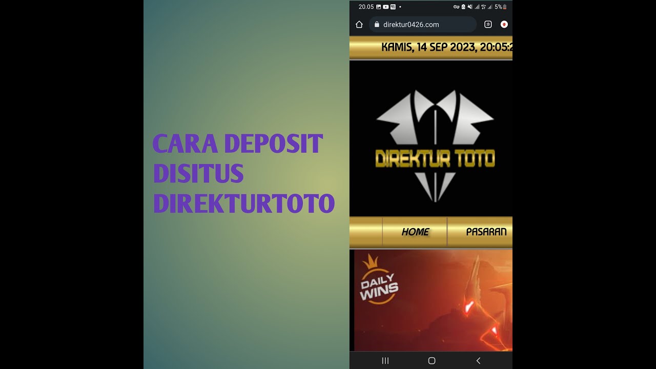cara deposit toto gelap