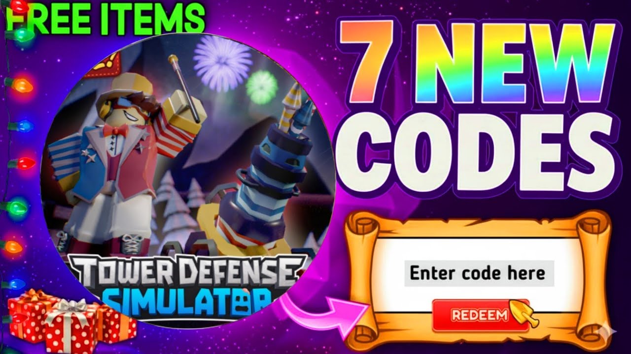 SECRET UPDATE Tower Defense Simulator CODES 2026 ROBLOX Tower 