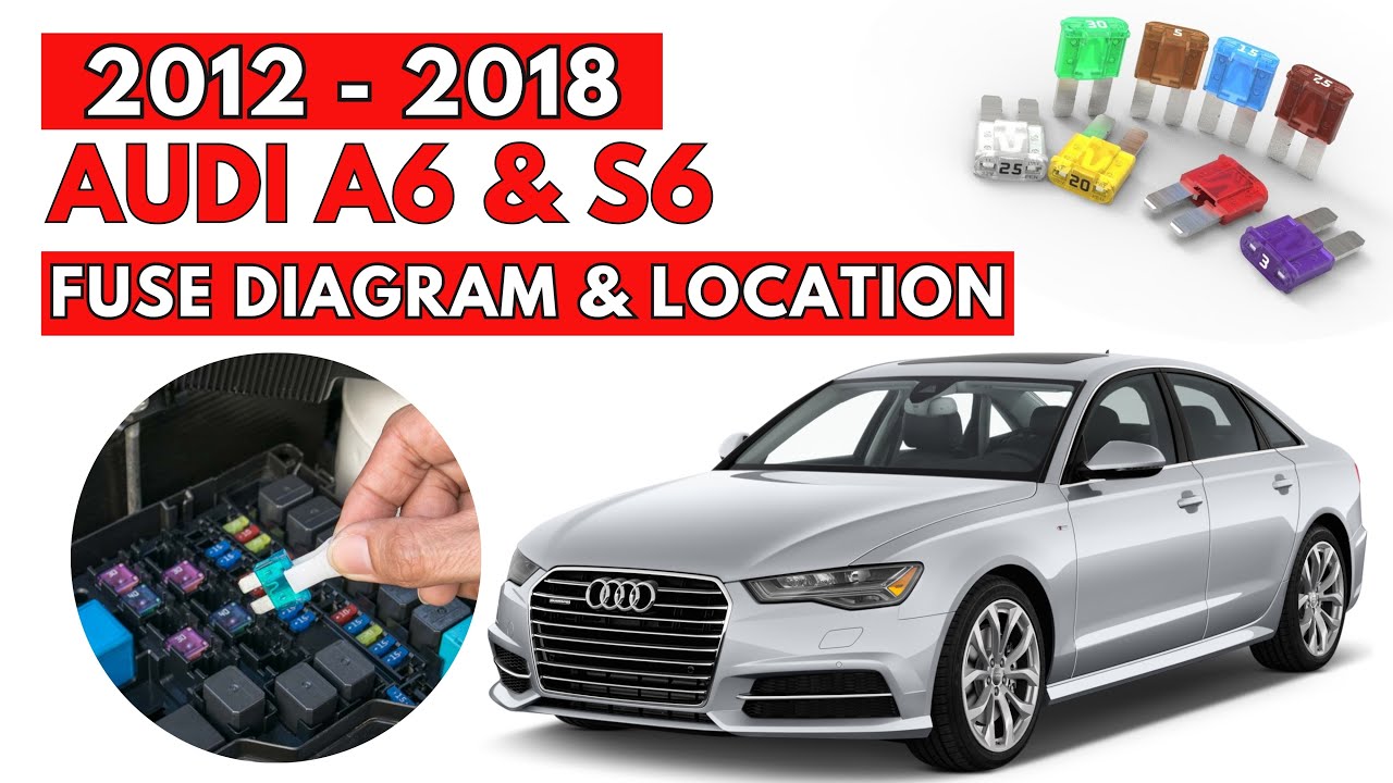 Audi A6 & S6 (2012 to 2018) Fuse Box Diagrams & Location Guide