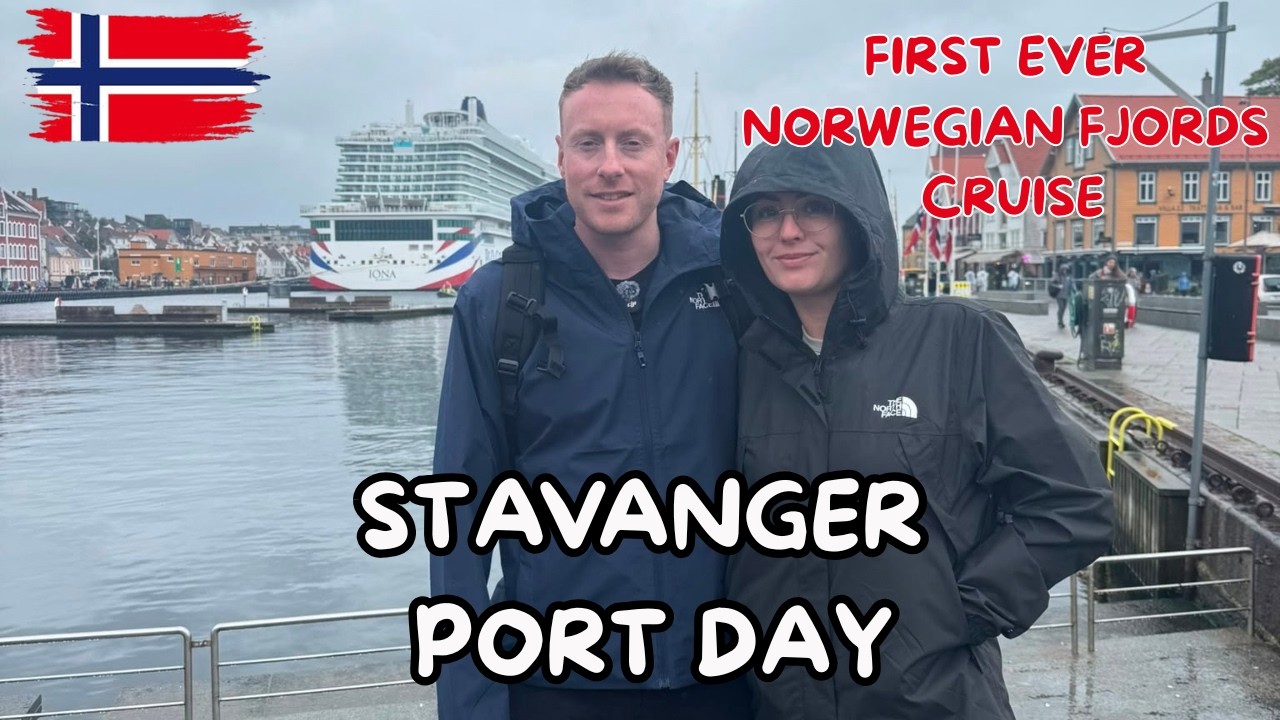 OUR FIRST PORT DAY IN STAVANGER! 🍻 Rain | TIPSY McDonald’s & A VERY Expensive PUB Visit | P&O Iona