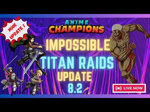 NEW CODES] New GIANT Raid Carries! Anime Champions Update 8 