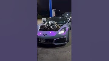 beautiful twin turbo corvette • credit: @driversden.tv #shorts #trending #viralvideo