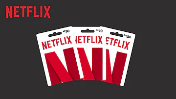Como ter um cartão pré pago Netflix?