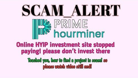 Scam_alert: Primehourminer.com online #hyip #investment site is no more paying #hyipsdaily