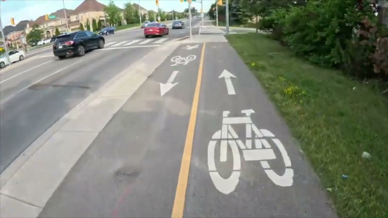 Canada Bike Tour Ride Streets, Roads, Parks within the city. YouTube