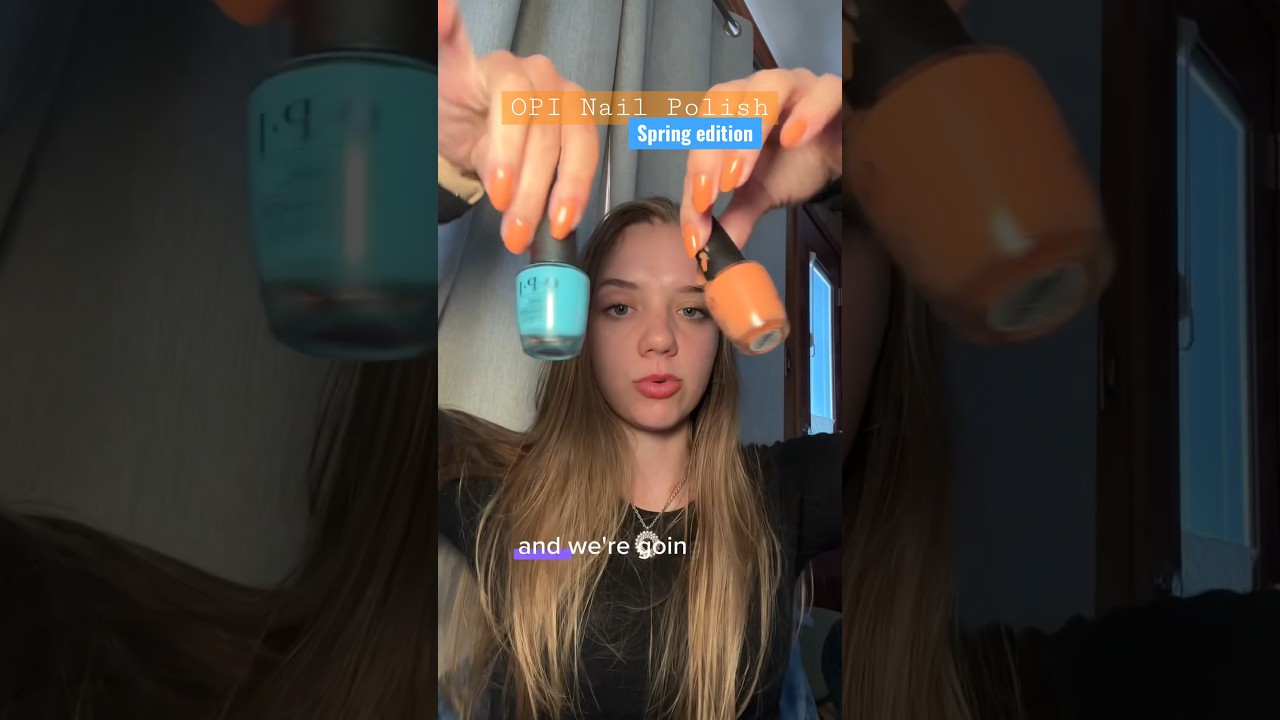 Spring Nail Colors OPI 