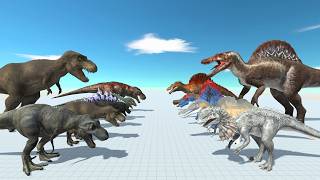 Team T-Rex vs Team Spinosaurus | ARBS Simulation