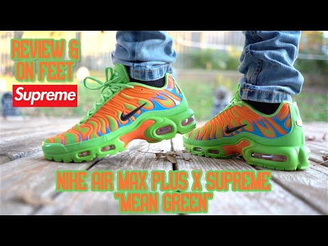 Nike Supreme x Air Max Plus TN 'Mean Green