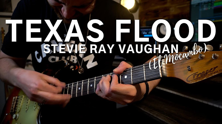 Texas Flood Cover version - Cover performance video thumbnail