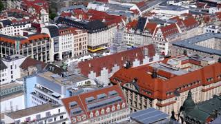 Leipzig,Blick vom Panorama Tower,6 08 2018