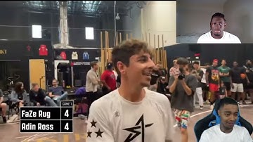 FlightReacts  Adin Ross vs. FaZe Rug $25,000 1v1 Game! REACTION