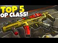 TOP 5 MOST OVERPOWERED CLASS SETUP IN MODERN WARFARE.. (BEST CLASS) COD MW Gameplay