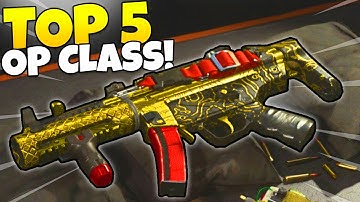 TOP 5 MOST OVERPOWERED CLASS SETUP IN MODERN WARFARE.. (BEST CLASS) COD MW Gameplay