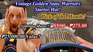 Nakakuha ako ng VintagE Warriors Starter Hat! Sobrang Mura! 1989 Vintage Batman Shirt!