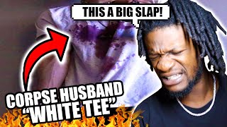 CORPSE - WHITE TEE (REACTION)