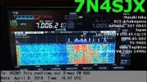 20m FT8 7N4SJX 10 8 18 @ 12 31 UTC