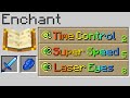 Minecraft, But Superpowers Are Enchantments