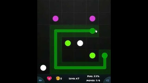 GREEN PACK LEVEL 47 - FLOW GAME ON FACEBOOK Connect the dots