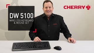 Cherry Dw 5100 Wireless Desktop Keyboard & Mouse Set