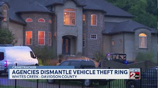 TN agencies dismantle vehicle theft ring