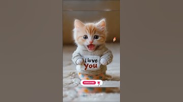 Thumbnail of Super Cute Cat 😸 Singing 🎤 apt apt Song 🎵 Lyrics #cat #apt #catsinging #viralshorts #cutesong