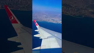 Landing in Istanbul  ❤️#turkishairlines