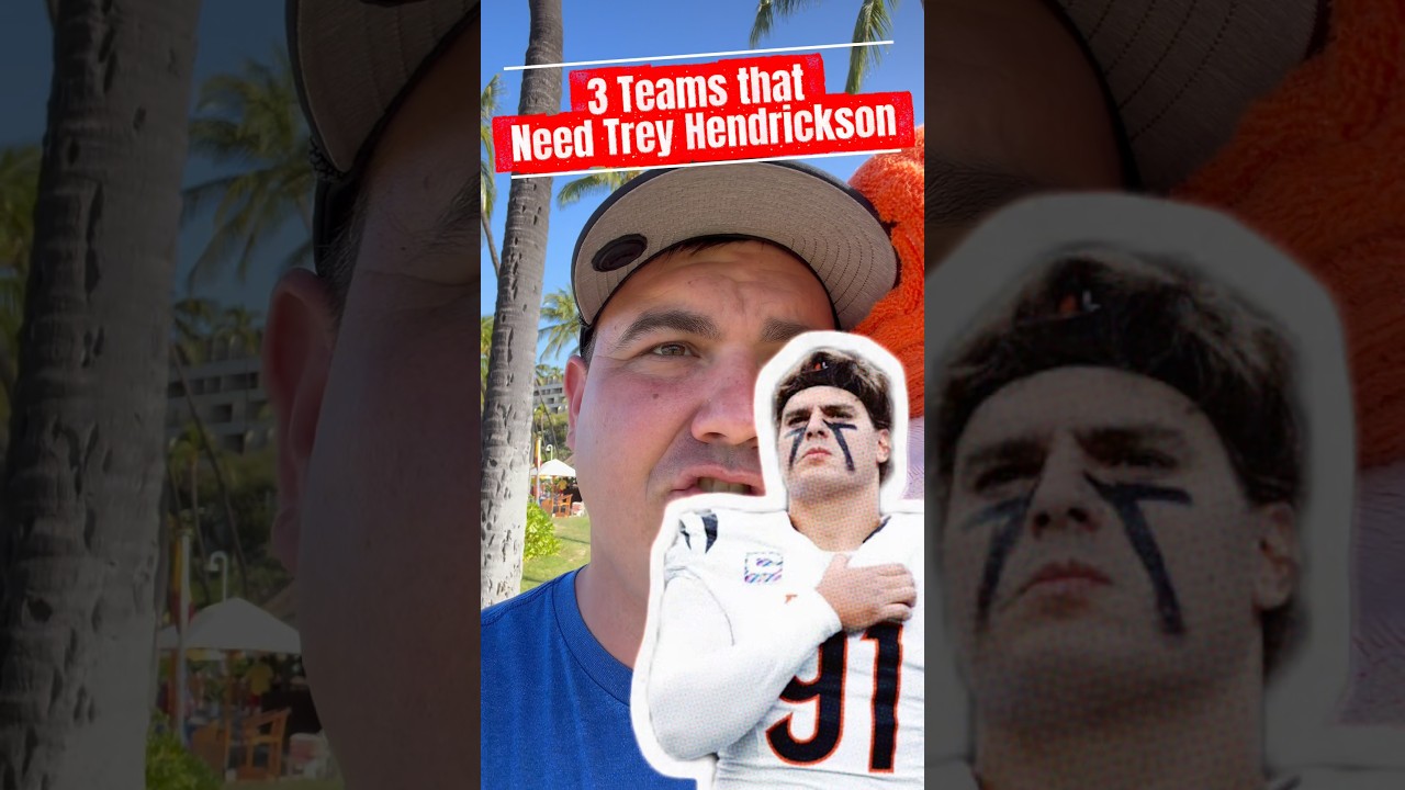 Trey Hendrickson FREE AGENCY: Bears Reunion? 49ers Fix? Browns Duo?