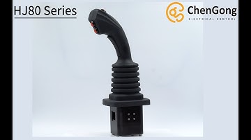 Hall Effect Multi Axis Hand Grip Joystick - HJ80 Series