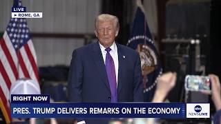 LIVE: President Trump delivers remarks on the economy