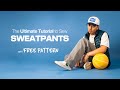 How to sew sweatpants for beginners  ga025