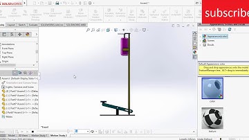 FOOT POWERED HAND SANITIZER MECHANISM IN SOLIDWORKS  PROMO