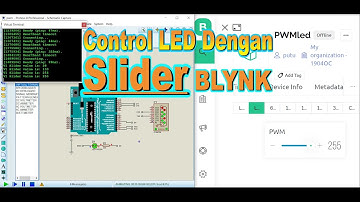 Control LED Dengan Slider BLYNK //Simulasi IoT