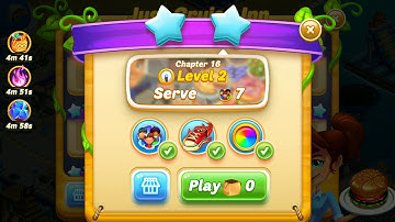 Playing Chapter 16 Level 2 during Gems Galore to Earn 20+ Gems Every 15 mins(Diner DASH Adventures)