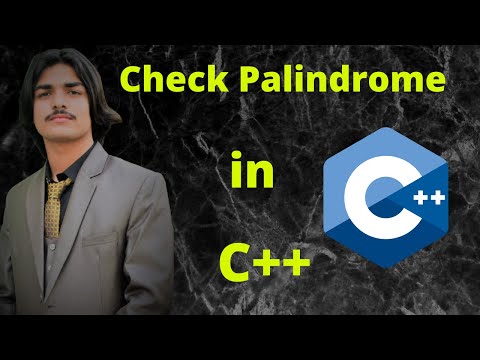 C++ program to Check for Palindrome Numbers | C++ Basic Programming tutorials for beginners.