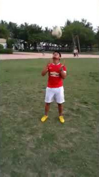 JUGGLING BOLA pakai KEPALA 100x