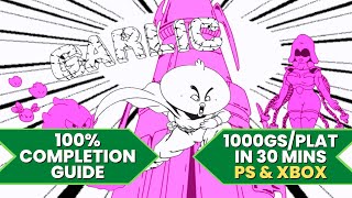 Garlic - 100% Walkthrough Guide (1000GS/Platinum in 30 Mins)