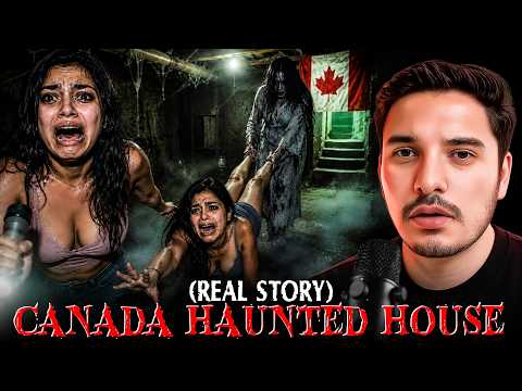 INDIAN GIRLS in CANADA HAUNTED HOUSE 😰 | stories by dee