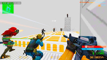 Counter Strike Source - Zombie Escape Nemesis Mod online gameplay on aepp nano grid 2 map