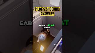 Pilot Asked About Flat Earth. Suprising Answer! #flatearth #spaceexploration #moonlanding #nystv