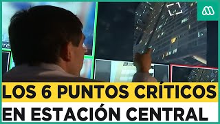 La zona roja de Estación Central: La vida en los 6 puntos más peligrosos de la comuna