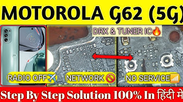 Motorola G62 Network Problem Solution | No Service Fix Step by Step |Full Detai हिंदी मे ✅ #motorola