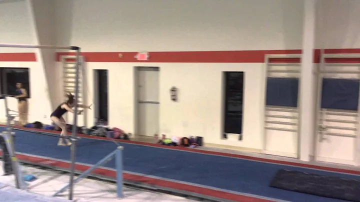 Cameo Stapleton- Floor round-off back handspring double layout