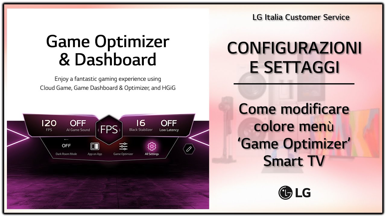 LG TV - How to Use the Game Optimizer