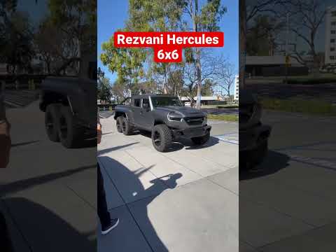 Ever Seen a Six-Wheeled Monster? Check Out the Rezvani Hercules 6x6!