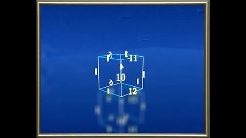 Mathematics: Geometry: Three Dimensional Shape Cube