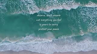 not everything deserves a reaction #shorts  #youtubeshorts #innerpeace #healingjourney #love 